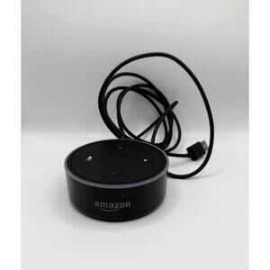 Amazon Echo Dot RS03QR 2nd Gen with Alexa, Black w/ Adapter